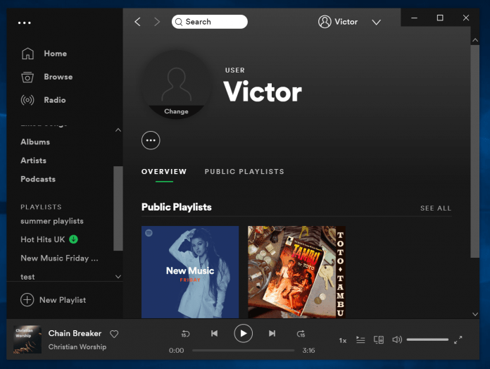How to add pictures to spotify playlist